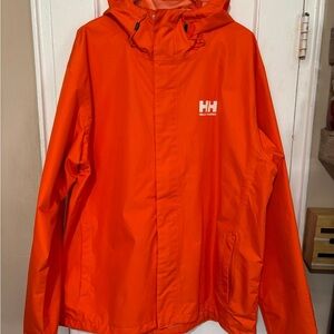 Helly Hansen Men's Vibrant Orange Tech Jacket MENS.